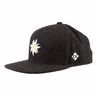 Bavarian Caps Edelweiß Flanell dunkelbraun - Bavarian Caps - hutwelt