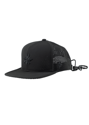 Bavarian Caps Edelweiß Outdoor Cap v2 Snapback schwarz - Bavarian Caps - hutwelt