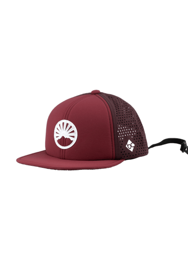 Bavarian Caps Gipfelstürmer Quetsch Kids dunkelrot - Bavarian Caps - hutwelt