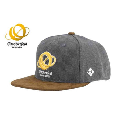 Bavarian Caps Snapback Oktoberfest München dunkelgrau - Bavarian Caps - hutwelt
