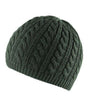 Capo Strickmütze Fine Kabel Beanie oliv - CAPO - hutwelt