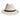 Fedora Panama Bogart Lederband weiß - faustmann GERMANY - hutwelt