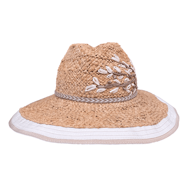 GREVI Strohhut Dolce Vita mit Blumenstickerei - GREVI - hutwelt
