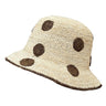 Raffia Stroh Glocke Dots - McBurn - hutwelt