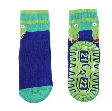 STERNTALER Fliesen Flitzer AIR Krokodil Baby - Socken Strümpfe, Größe 17/18 blau - Sterntaler® - hutwelt