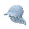 Sterntaler Schirmmütze Nackenschutz hellblau - Sterntaler® - hutwelt