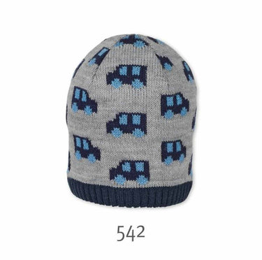 Sterntaler Strickmütze Topfmütze Beanie Cars - Sterntaler® - hutwelt