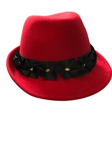 Trachtenhut Trilby rot - faustmann GERMANY - hutwelt