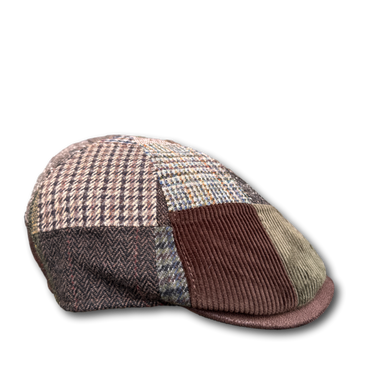Flatcap Karo Patchwork Country Style