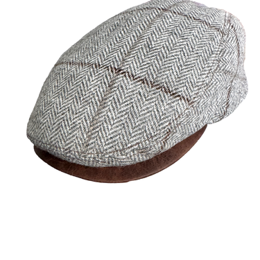 Bullani sports cap Paul with leather details
