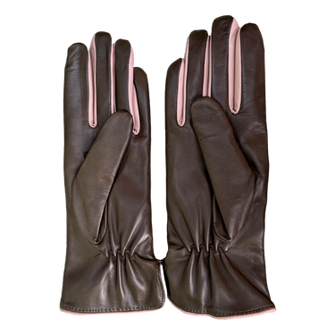 Caridei Lederhandschuh two-tone