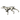 Gaudiknopf Pin Jagdhund altsilber