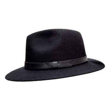 Faustmann Outbird Lederband schwarz