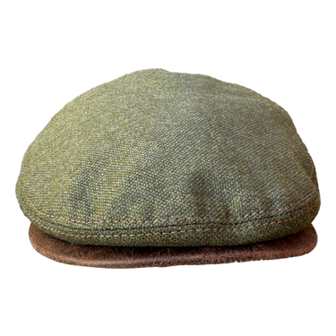 Trachtencap Flatcap Anderl oliv