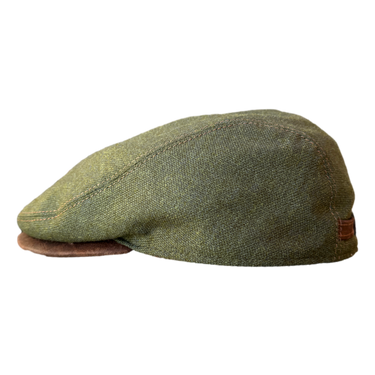 Trachtencap Flatcap Anderl oliv