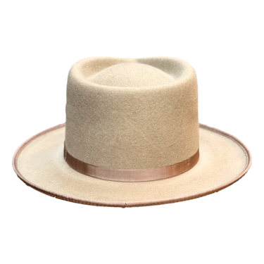 Herrenhut Wolle Alfie Fedora sand