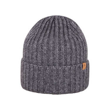 pure pure by Bauer Beanie Rippmütze schiefer-grau