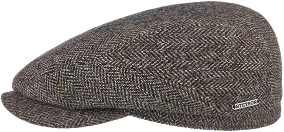 Stetson Driver Cap Wool Herringbone Stetson hutwelt