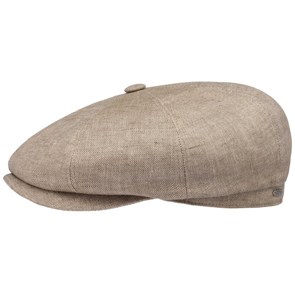 Stetson Hatteras Linen Flat Cap Stetson hutwelt