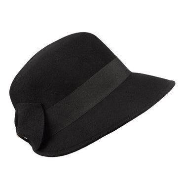 Bronté Cloche Hat Catherine schwarz
