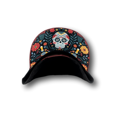 Bavarian Caps dia de muertos Curved Cap