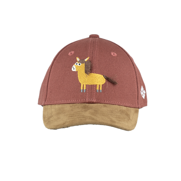Bavarian Caps Cap Pferd rost (Kleinkinder)