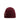 Superyellow KJEMPE Merinowolle Mütze burgundy