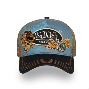 Von Dutch Trucker Cap Tiger Patches
