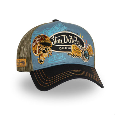Von Dutch Trucker Cap Tiger Patches