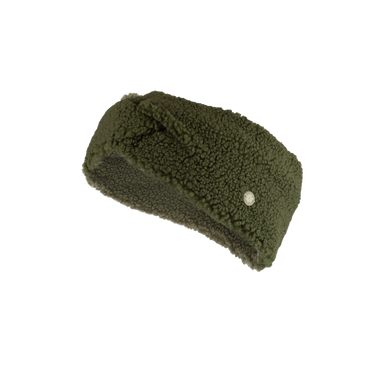Bavarian Caps Sherpa-Stirnbandl Edelweiß oliv