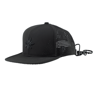 Bavarian Caps Edelweiß Outdoor Cap v2 Snapback schwarz - Bavarian Caps - hutwelt