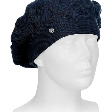 Damen Strickbaske mit Knotenmuster