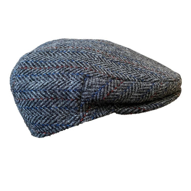 City Sport Cap Harris Tweed anthrazit - City Sport - hutwelt