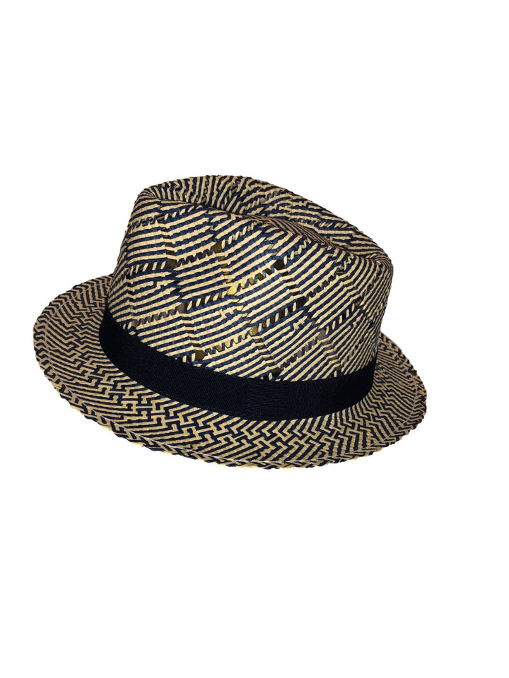 Citysport Trilby Charles blau/natur Strohhut - City Sport - hutwelt