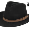 Crushable Wasserdichter Wollfilzhut Westernstyle - M BY FLECHET - hutwelt