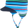 Döll Bindemütze Ringel Jersey mit Schild - Döll - hutwelt