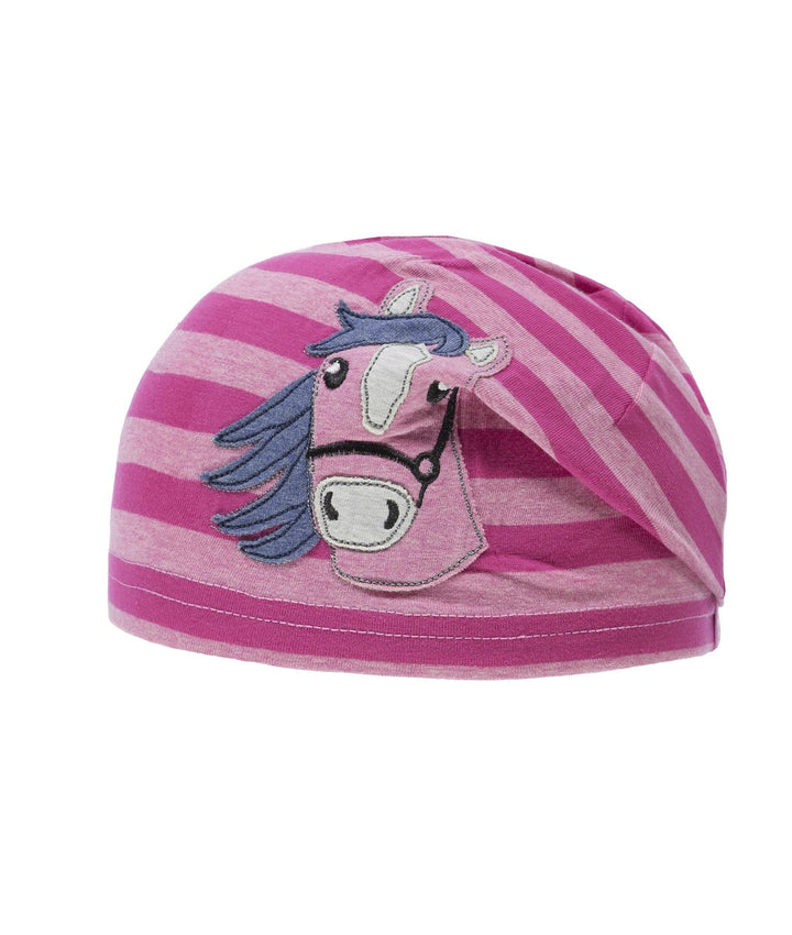 Döll Jerseymütze Beanie Bohomütze Pferd pink - Döll - hutwelt