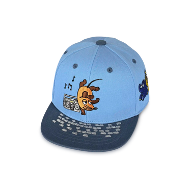 Koaa – Maus, Elefant & Ente “Boombox” – Snapback blue/gray