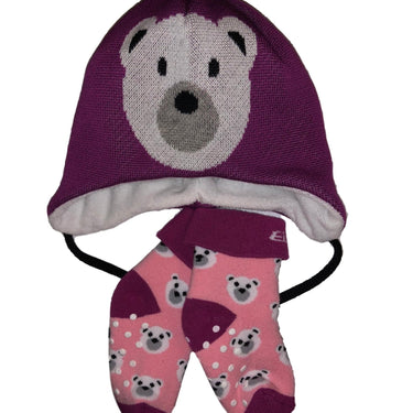 Eisbär Babyset "My First Eisbär Set" Mütze Socken - Eisbär - hutwelt
