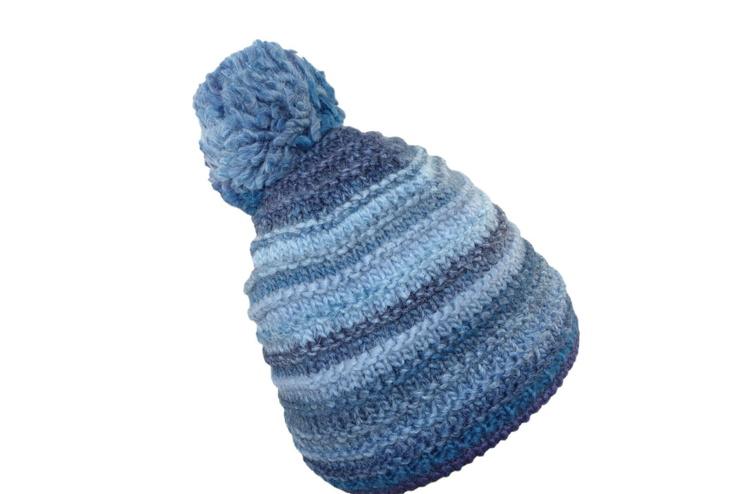 Eisbär Mikata Pompon Beanie Mütze - Eisbär - hutwelt