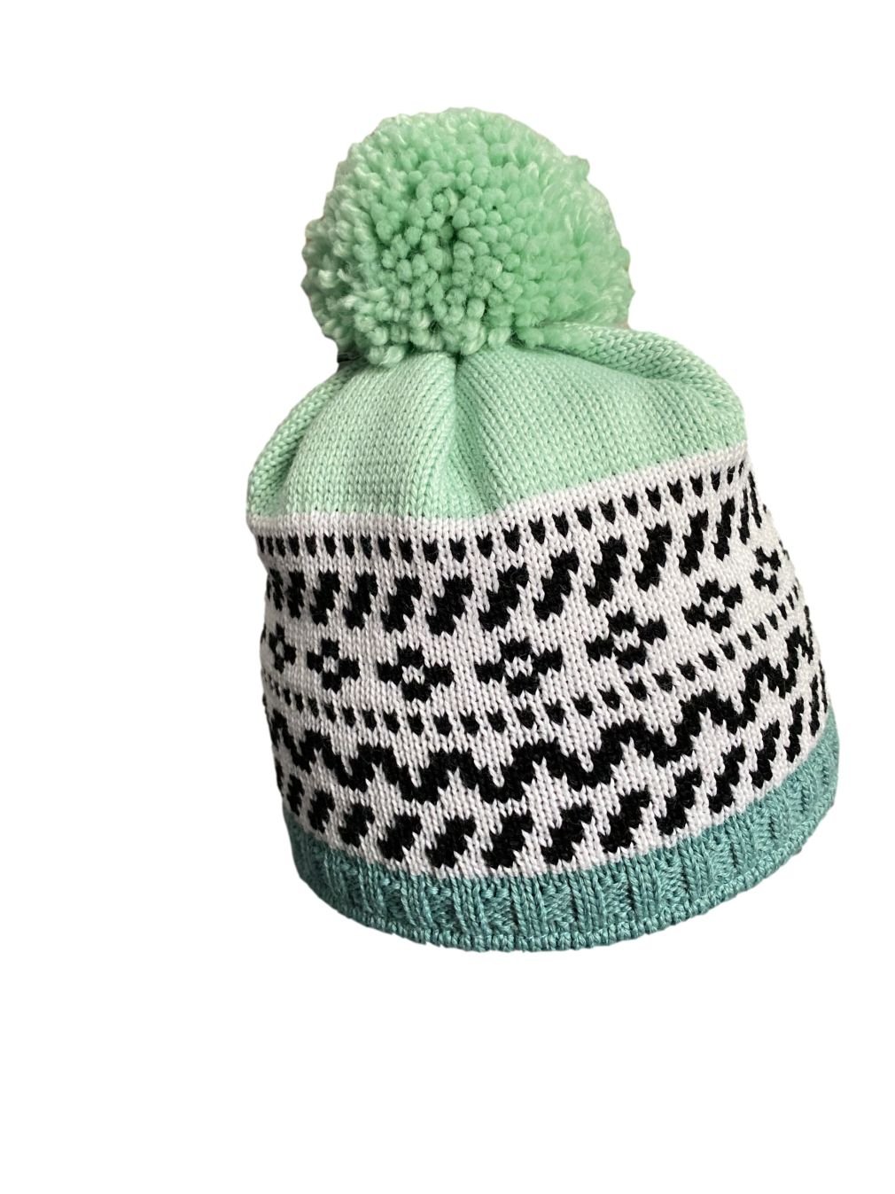 Eisbär Sock Pompon Kids Beanie Mütze - Eisbär - hutwelt