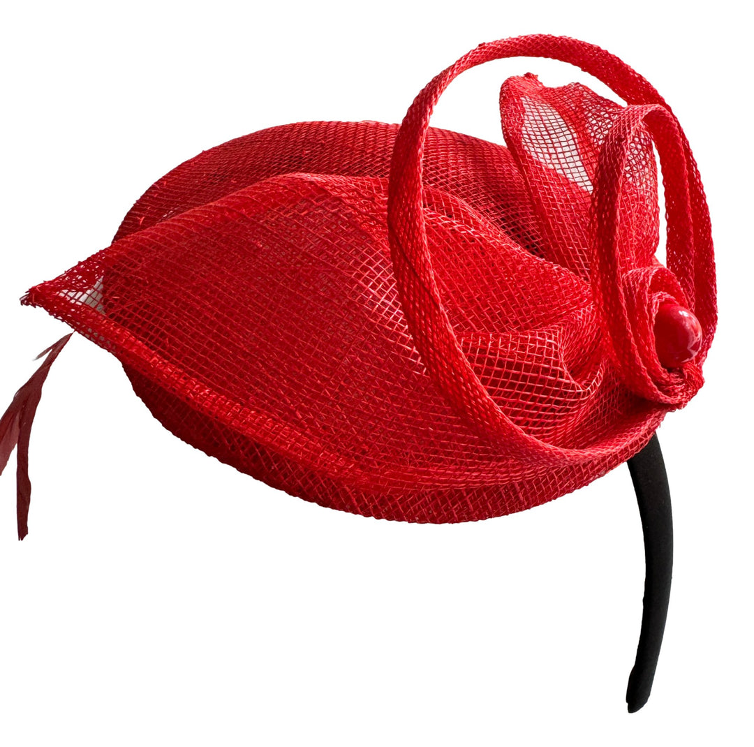 Fascinator Letitia, die verspielte - behütet - hutwelt