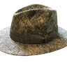 Fedora Strohhut Paper schwarz/weiss - faustmann GERMANY - hutwelt