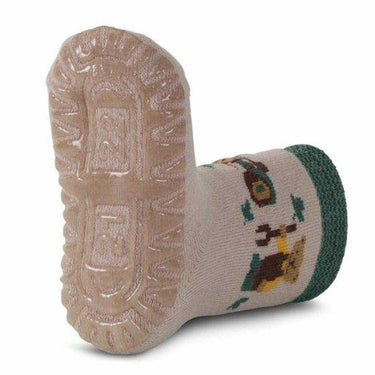 Fliesenflitzer Socken SOFT Bär mit Traktor - Sterntaler® - hutwelt