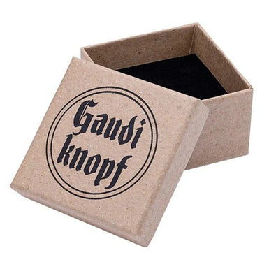 Gaudiknopf Pin Dackel altmessing - Gaudiknopf - hutwelt