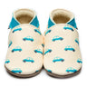 Inch Blue Babyschuhe printed Vroom Vroom - Inch Blue - hutwelt