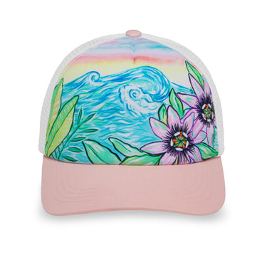 Sunday Afternoons Kids Artist Series Trucker Cap Passionsflower