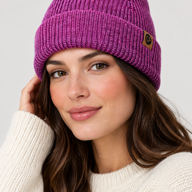 Chiemgau Factory Zugspitz Beanie bordeaux