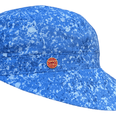 Mayser Amy Schirmmütze Color mix blue - Mayser - hutwelt