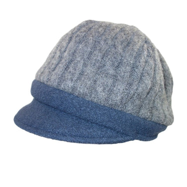 Mayser Mütze Wolle Bakerboy Strickoptik - Mayser - hutwelt
